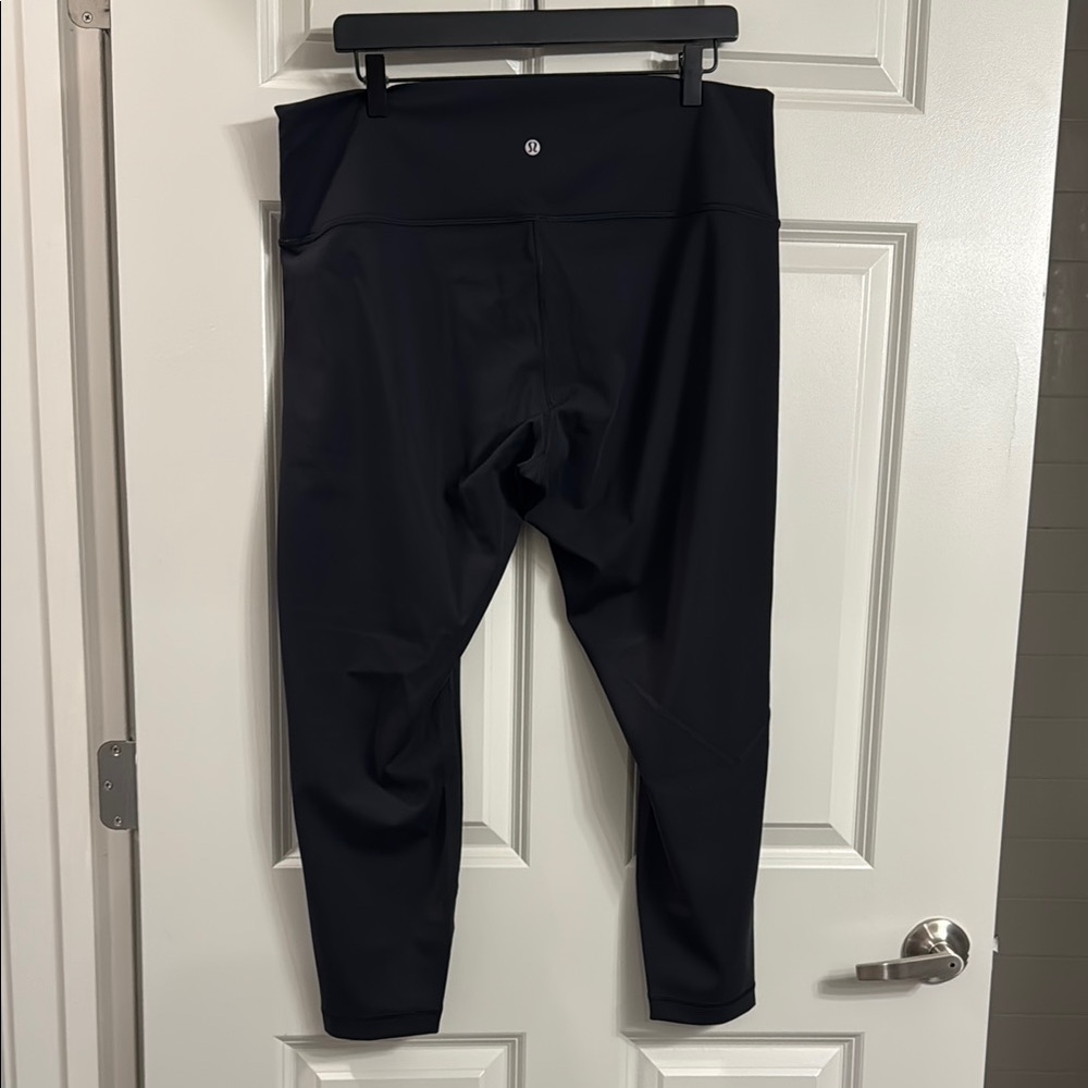 Black Lululemon leggings Size 18